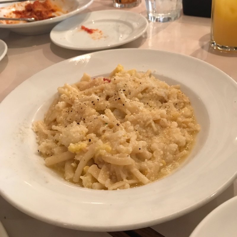 ランチ　パスタ　カリフラワーとパンチェッタのパスタミスタ(Pizzeria Azzurri)
