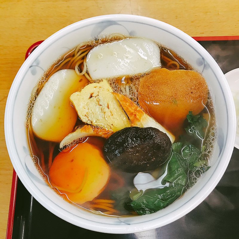 おかめそば  (そば処 大菊総本店)