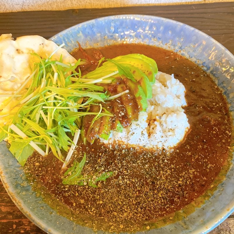 アボカドカレー(ブルービーバーガーズ （Blue-B BURGERS）)