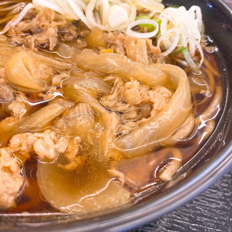 牛丼の頭のせそば(みさわ)