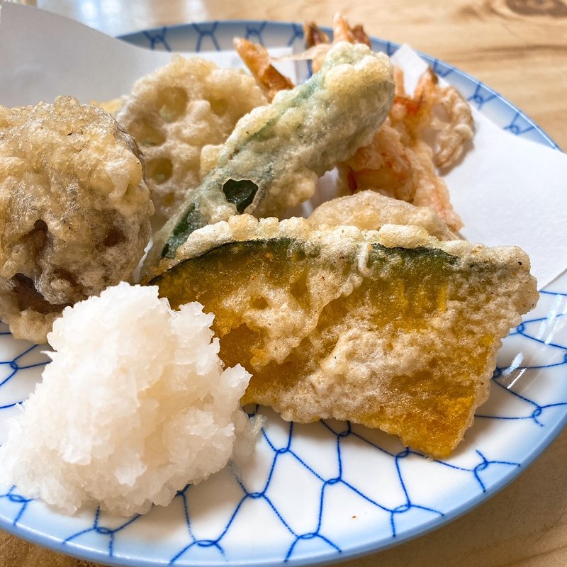 野菜天盛合せ(旭屋)