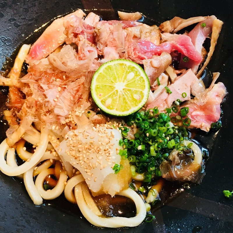 知覧地鶏うどん(DASHIDOCORO 空)