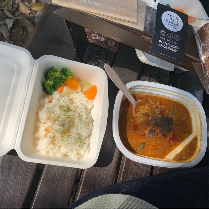 ベジミートカレー(makarimo curry)