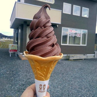 チョコソフトクリーム(きまぐれキッチン )