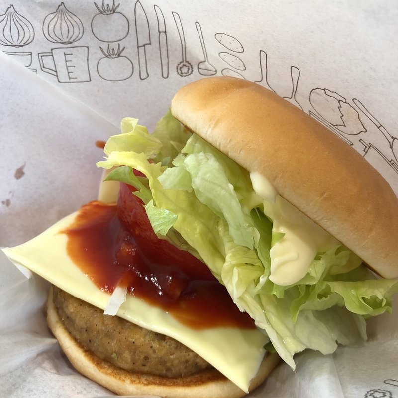 ソイモーニング野菜チーズバーガー(モスバーガー 上板橋北口店)