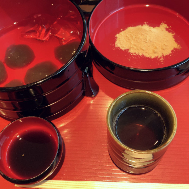 わらび餅(老松 嵐山店 （おいまつ）)