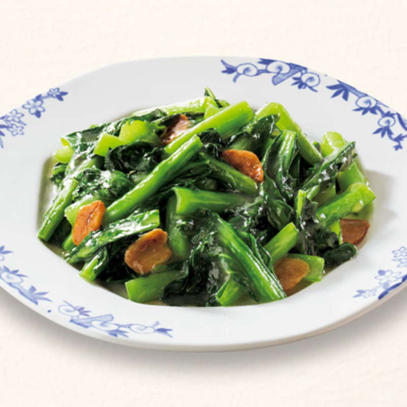 青菜のにんにく炒め(バーミヤン 豊中緑丘店)