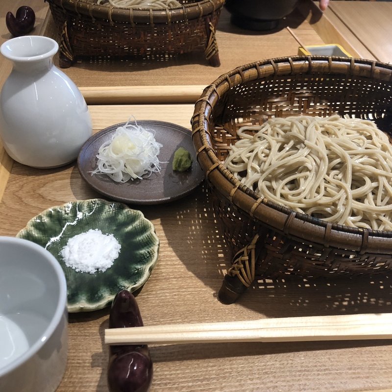 天ザル(神宮の蕎麦)