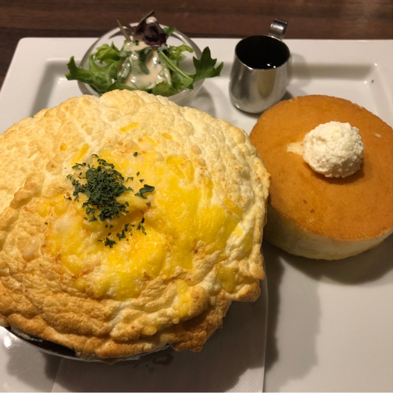 ふわふわスフレドリア(星乃珈琲)