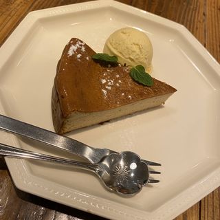 チーズケーキ(玄米カフェ実身美（サンミ）京橋店)