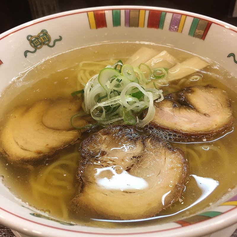 塩らーめん(中華そば 大文字)