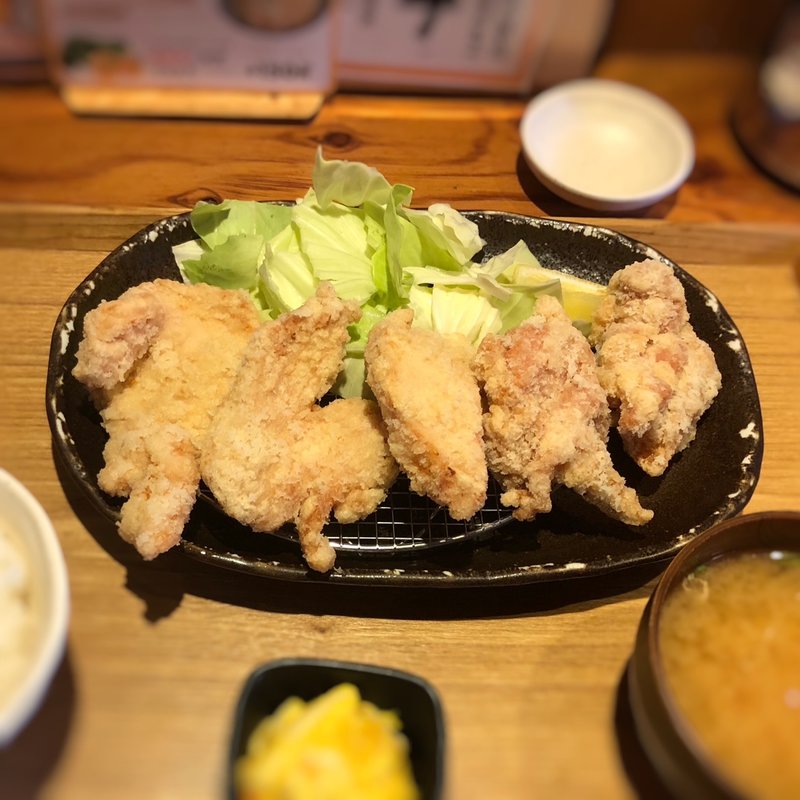 からあげ定食(松本からあげセンター )