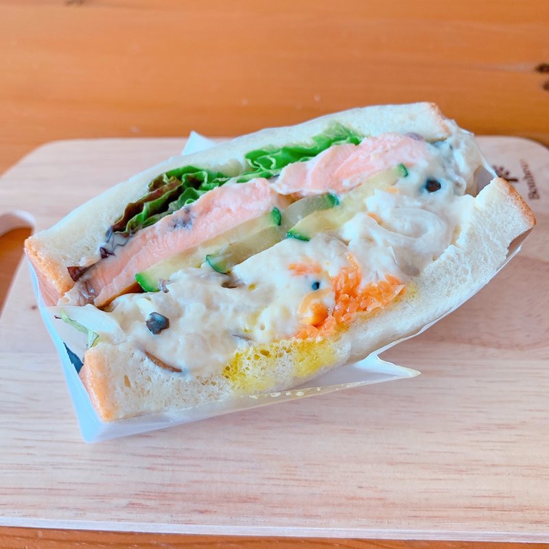 サーモン&クリームキノコ(ローズマリー)