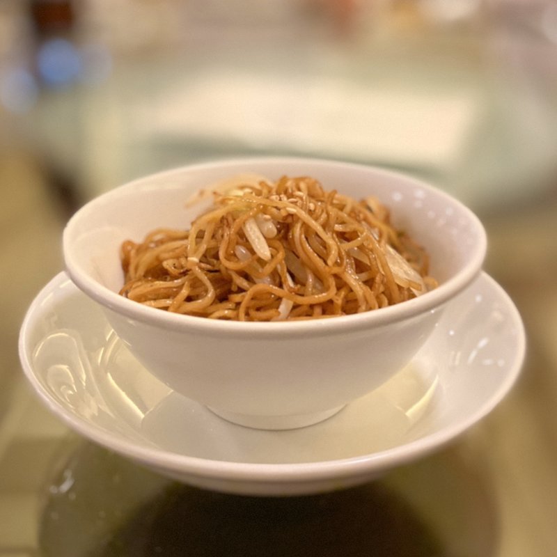 香港屋台風醤油焼きそば(茗圃)