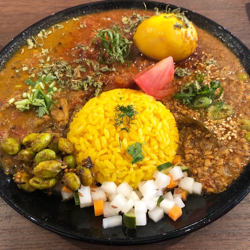 スモール3種あいがけ(カオススパイスダイナー)