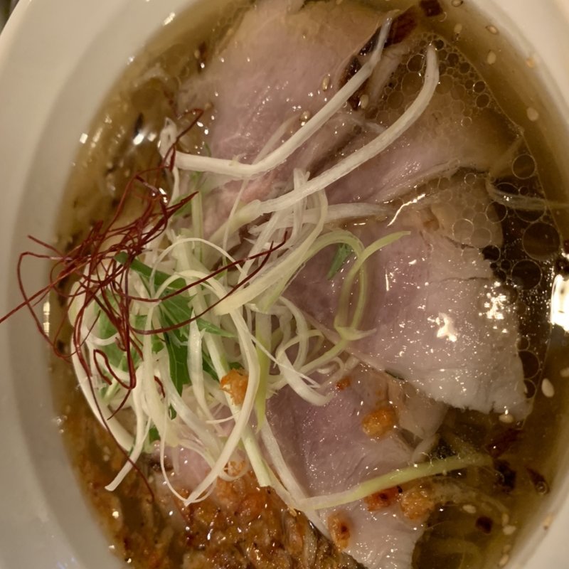 琥珀ラーメン(天雷軒)