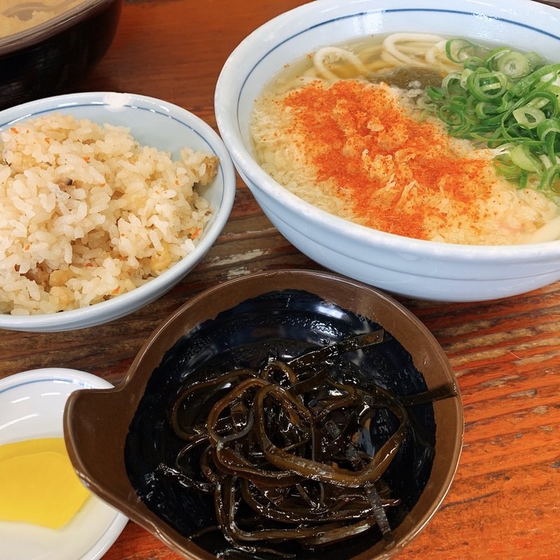 かけうどん(英ちゃんうどん 本店)