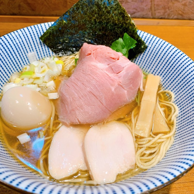 濃厚鮪そば  ¥850(寿製麺 よしかわ 川越店)