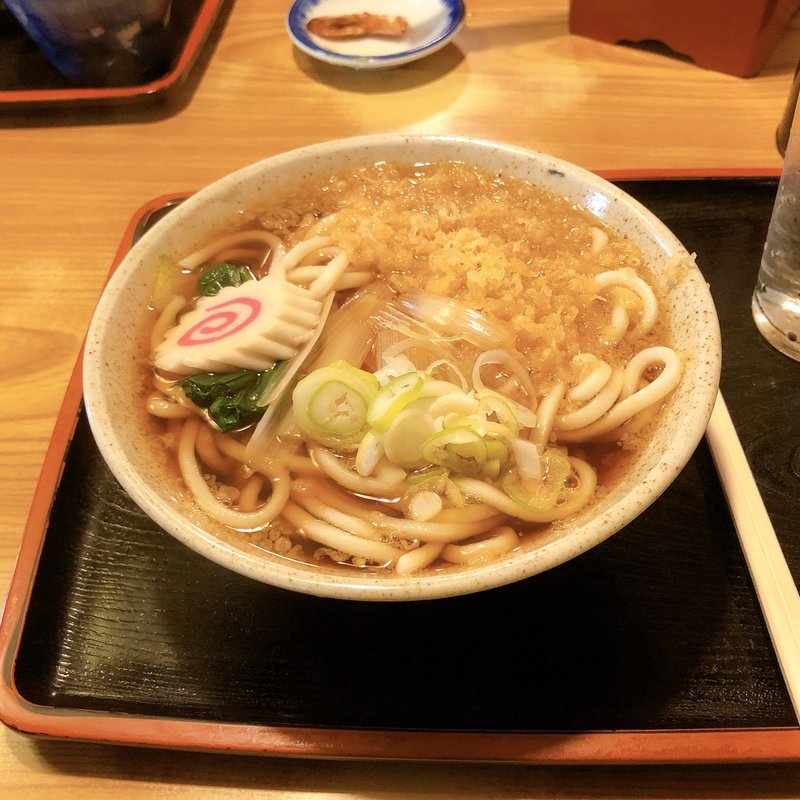 たぬきうどん(蕎麦 多奈可家)