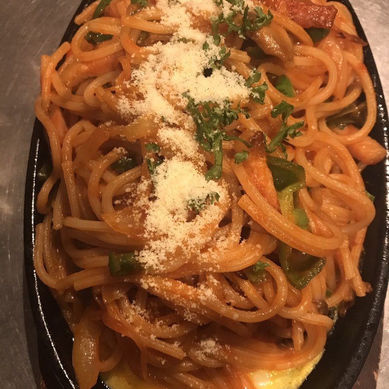 昔ながらのナポリタン(韓国創作料理Sesame)