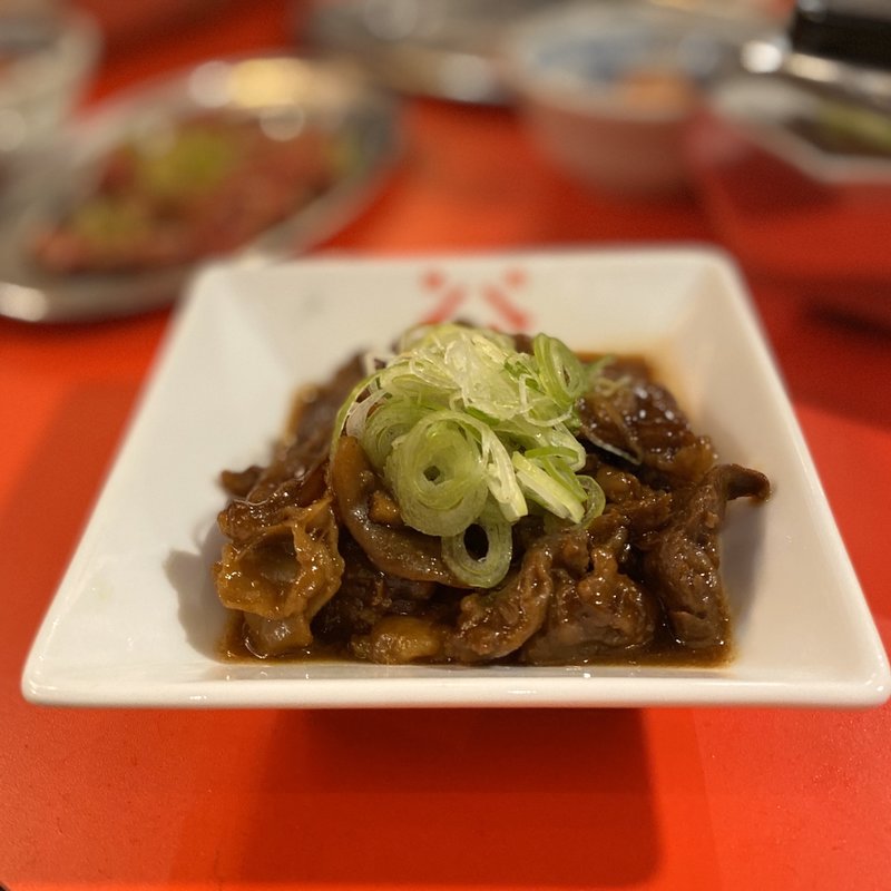 和牛スジどて煮(大衆切り落とし焼肉酒場 ハネモン屋 栄店)