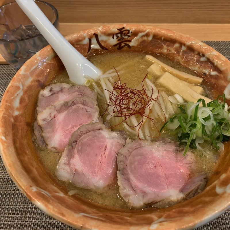 味噌ラーメン チャーシュートッピング(麺屋八雲)