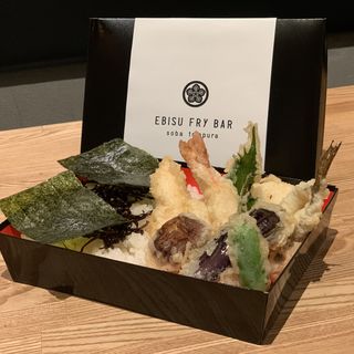 特製天ぷら海苔弁当(EBISU FRY BAR エビスフライバル)