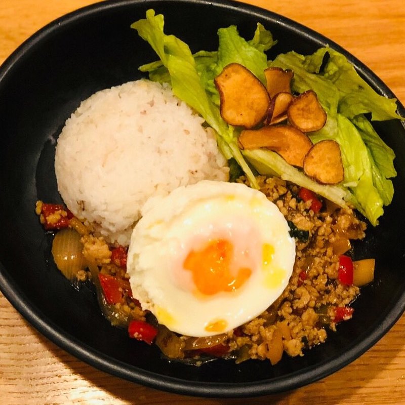 ガパオライス(ダンポテトカフェ 戸越銀座店)