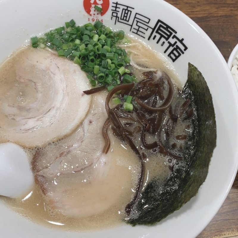 白ラーメン(麺屋原宿 金山店)