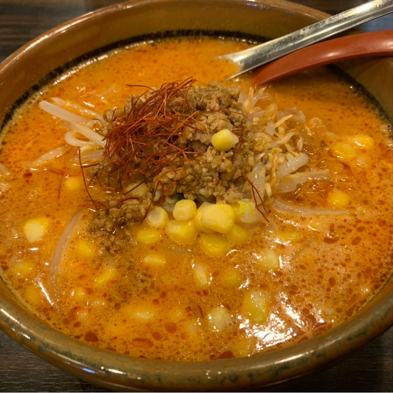 北海道味噌　辛味噌ラーメン(麺場 田所商店 桶川店)