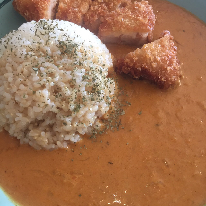 車麩カツカレー(cafe kaya)