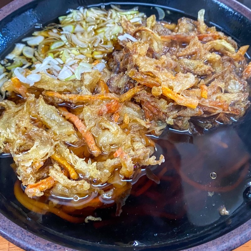 かき揚げそば(立ち食いそば　絆 )