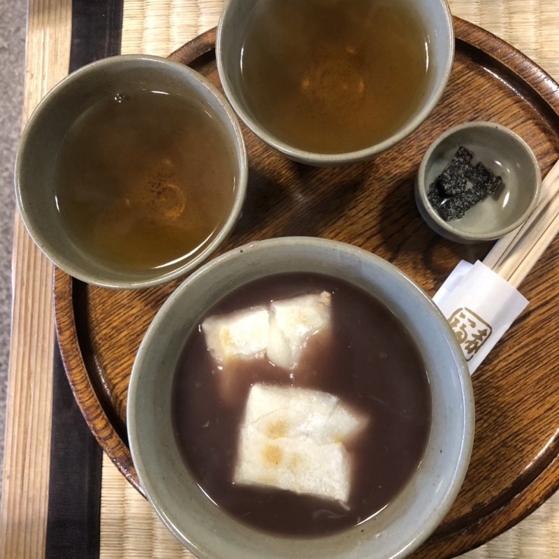 赤福ぜんざい(赤福外宮前特設店)