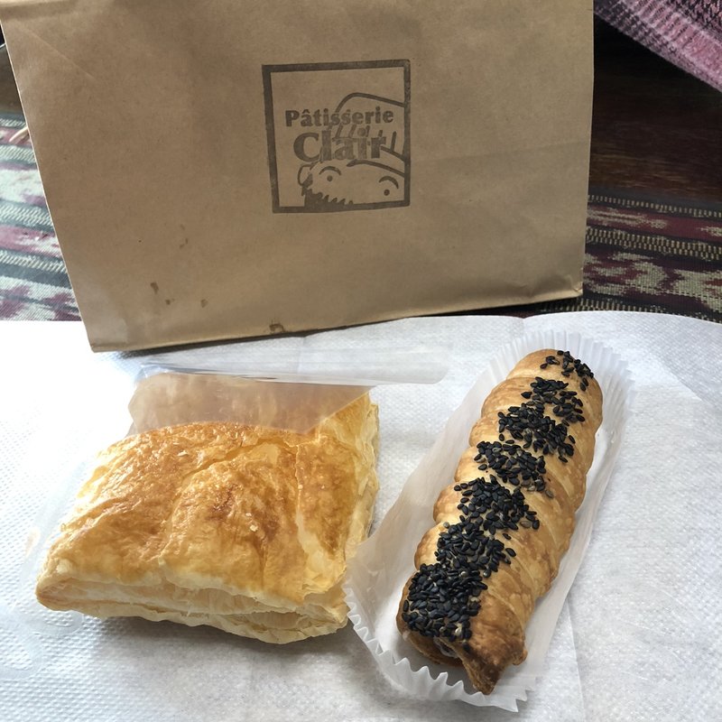 ざぶとんぱい・くるくるぱい(パティスリー　クレール)