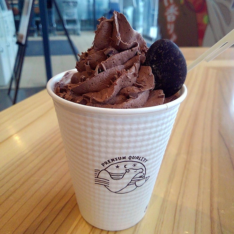 ホットチョコレート(すなば珈琲 高田松原店)