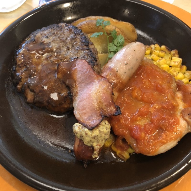 ミックスグリル(ジョナサン 横浜反町店)