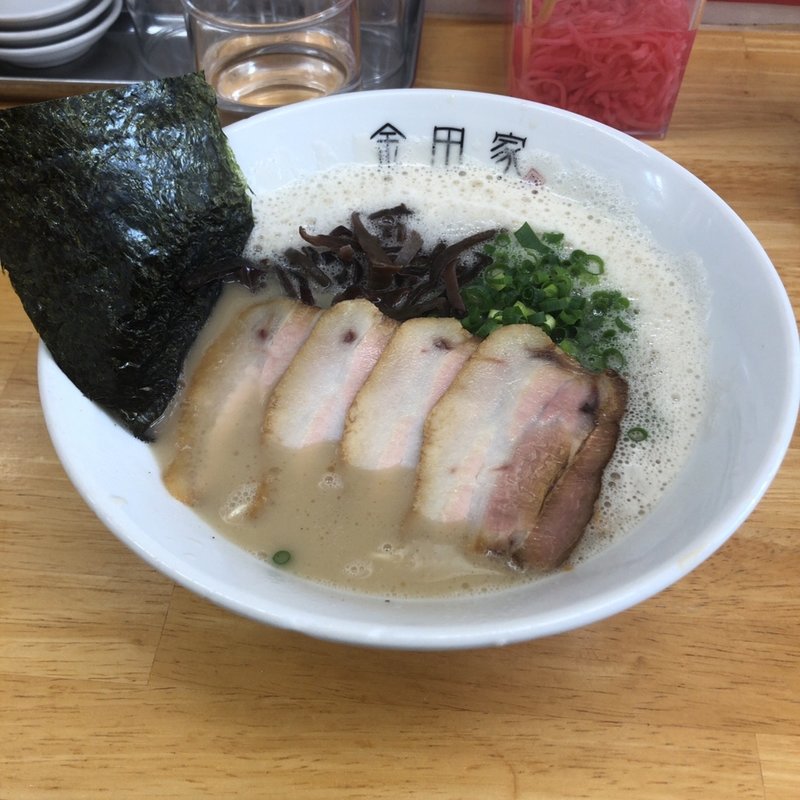 黒豚ラーメン(金田屋 本店)