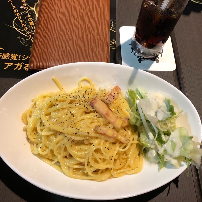 カルボナーラ(シューティングバー FLY HIGH)