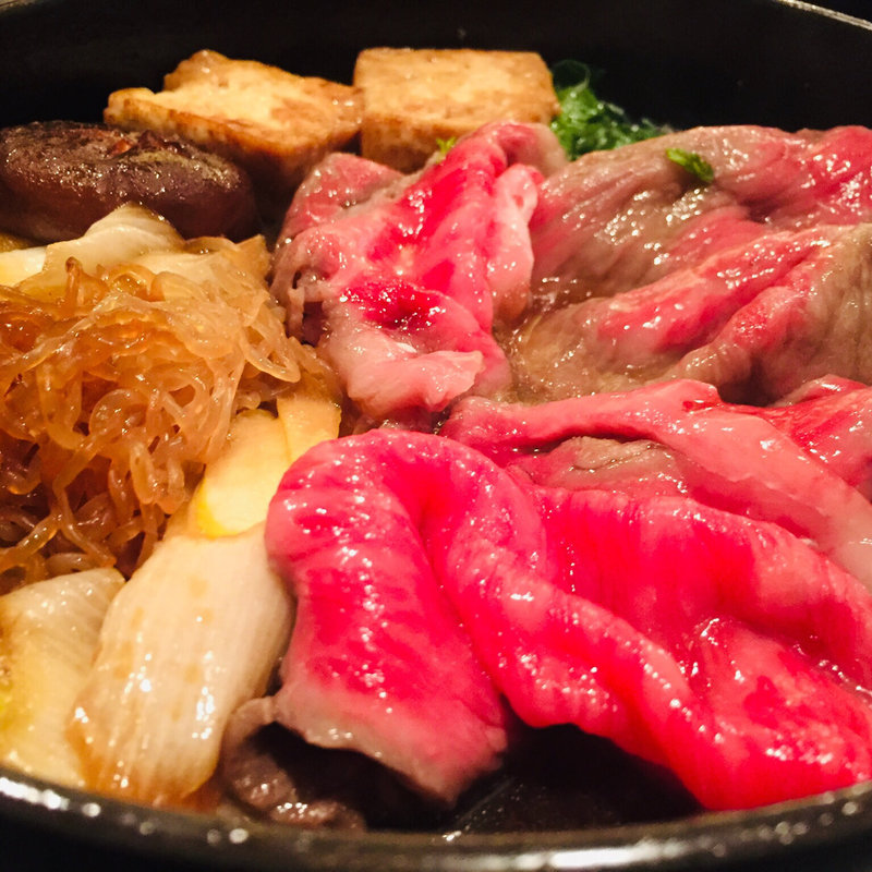 名代 牛鍋 あおり(牛鍋処 荒井屋 本店 横浜 すき焼き)