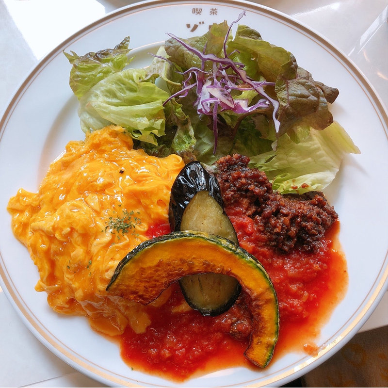 トマトオムライス(喫茶ゾウ)