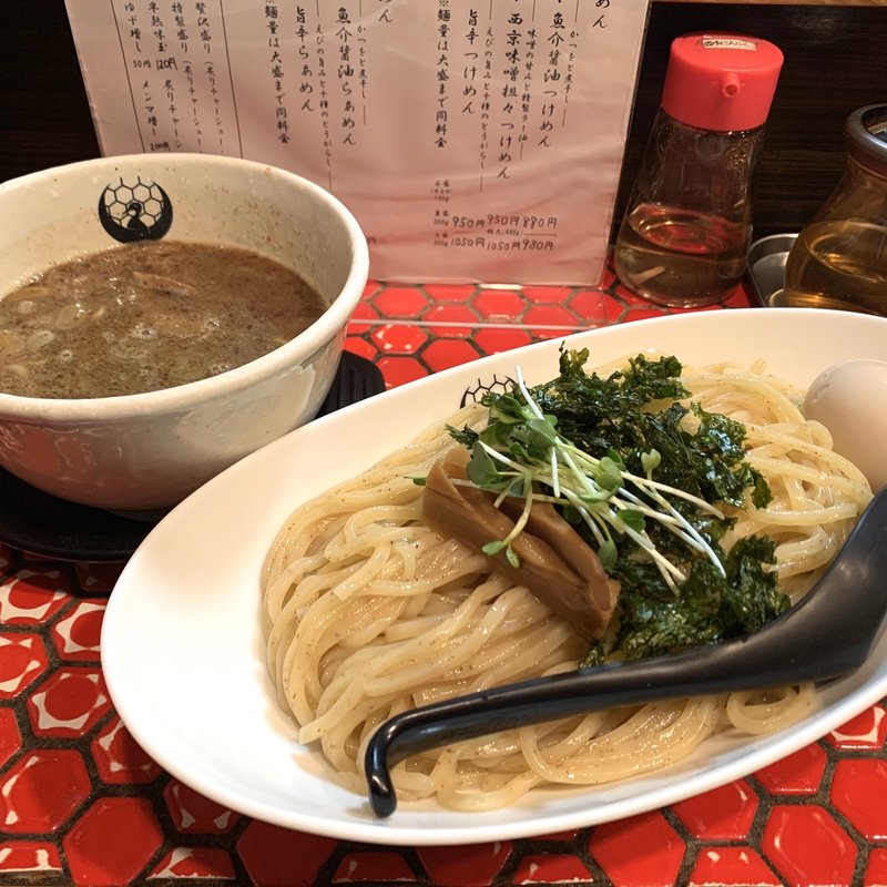 魚介醤油つけめん(つるかめ 本店 )