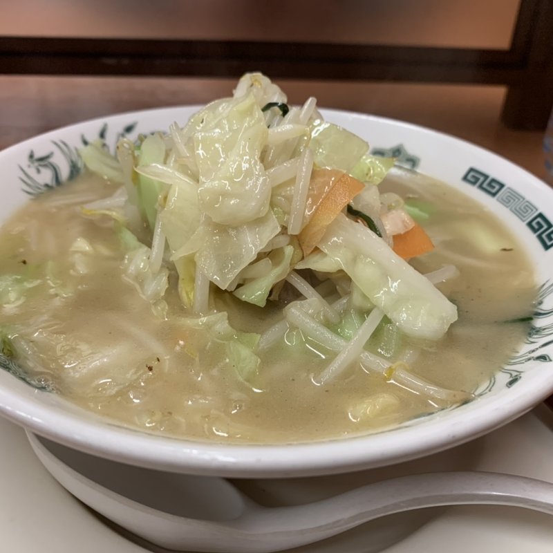 タンメン(日高屋　日野駅前店)