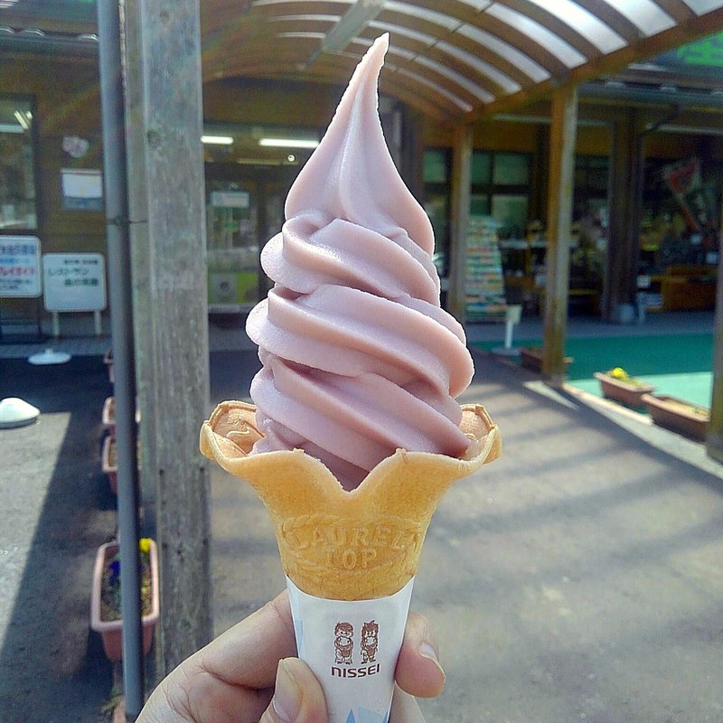 さくらソフトクリーム(林林館・森の茶屋 )