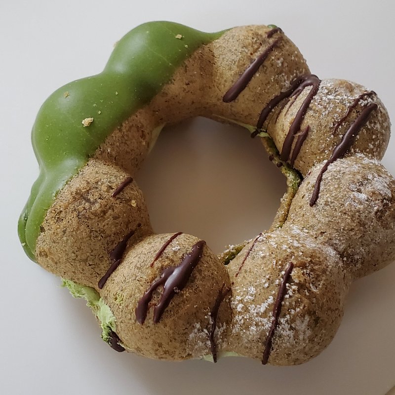 ポン・デ・宇治抹茶
&ショコラクリーム(ミスタードーナッツ)