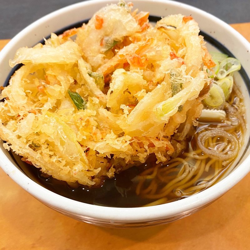 天ぷらそば（かき揚げ）(蕎麦一心たすけ 田町店)