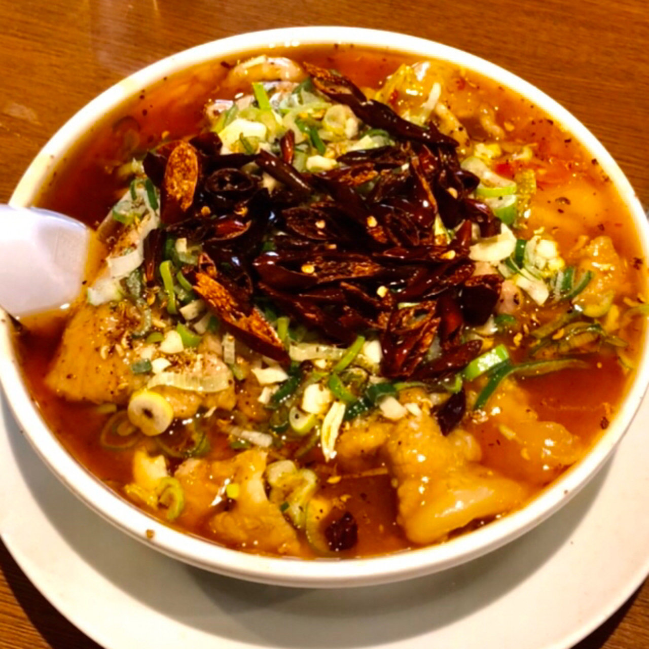水煮肉片 大(成龍萬寿山 本店 （せいりゅうまんじゅさん）)の口コミ