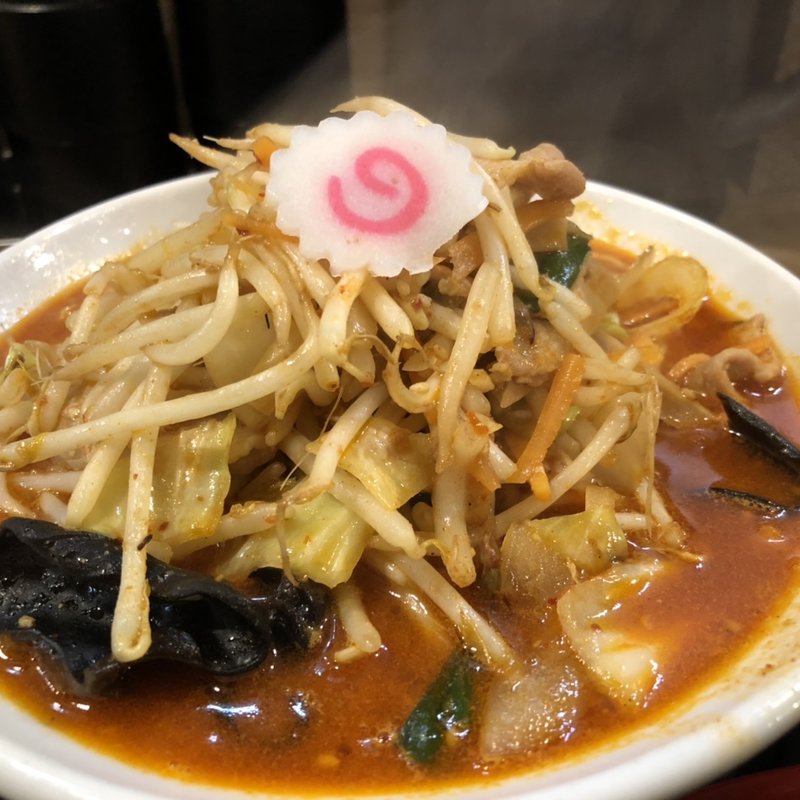 辛味噌タンメン(生姜醤油らーめんみずさわ川口店)