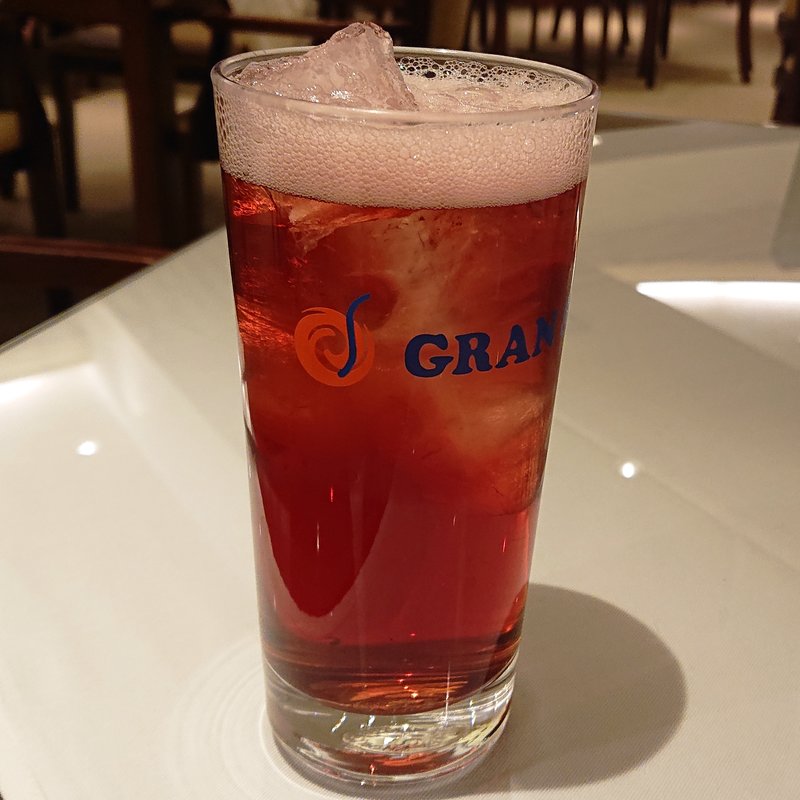 山ぶどうソーダ(東京・八王子温泉やすらぎの湯 )