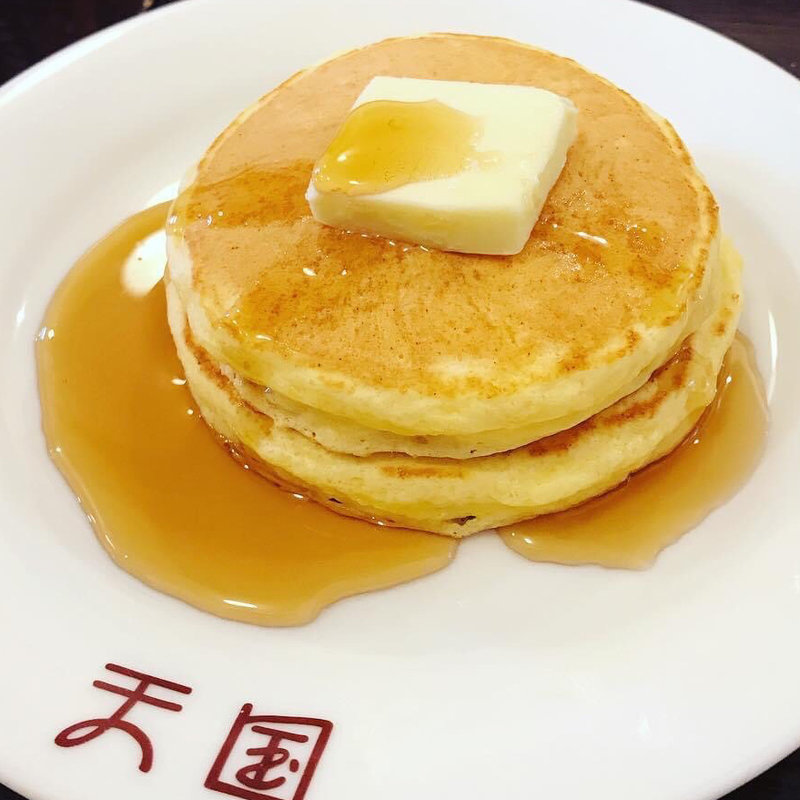 ホットケーキセット(珈琲天国)