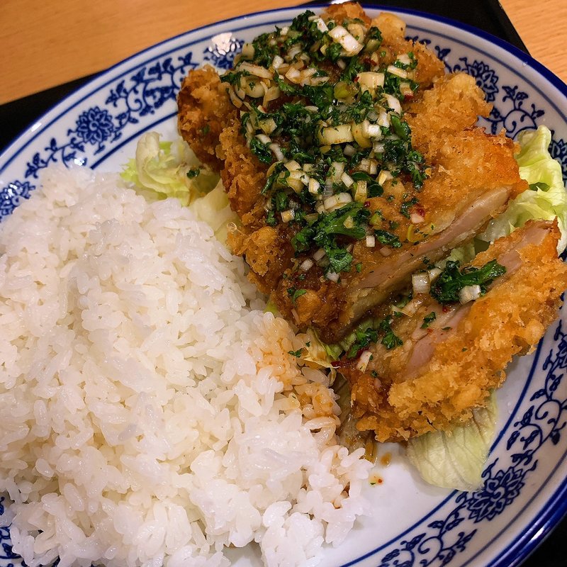 油淋鶏丼(香港プラザ 高砂店)